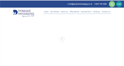 Desktop Screenshot of dynamicmessaging.co.uk